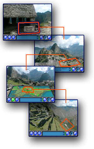 Navigation sample for Machu Picchu